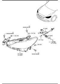 GW2F51031-UNIT(R),HEAD LAMP