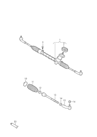 TIE-ROD STEERING FRONT LH&RH