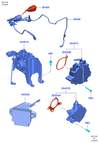 ED8C14G436AA-CONTROL UNIT ASSY-TRANSFER