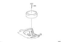 519310D140-CARRIER, SPARE WHEEL, NO.1