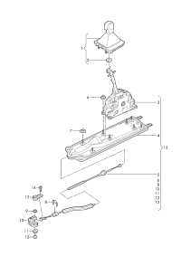 5GE713203CUMF-Plate assy-shift
