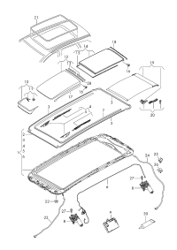 4M0877049E-Frame, sliding-valgus mechanism