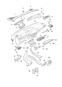 2GG819403B-DEFLECTOR/LH/PASAT/2006-2011