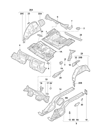 5Q0803457-Seat, spring