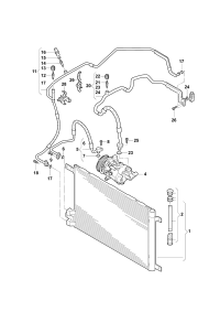 L5QL820721-REFREGERANT LINE/TOUREG/Q7
