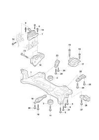3QF199315F-Bracket-joint service position:
