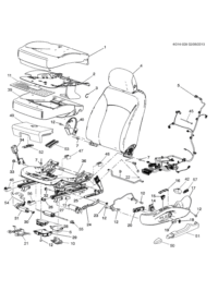9009037-Wire, front seat