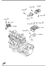 BFF539080-BRACKET NO.4,ENGINE