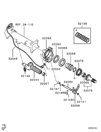 MR453711-ACTUATOR,FREEWHEEL CLUTCH