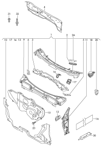 34D804011-Plate, transverse