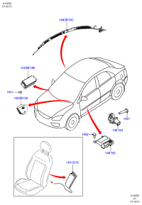 4M51A611D10AG-(F)LAMP SIDE MARKER