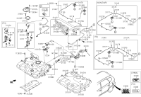 313252G000-Support-fuel tube clamp