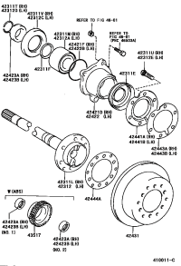 9031348004-WHEEL HUB REAR OUTER