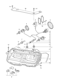 5NB941005B-Halogen double lamp