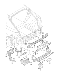 4M0807309-Frame compl f obk