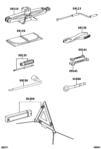 519610N020-HOOK ASSY, FRONT