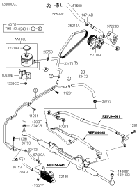 2K52X32600-PUMP ASSY-POWER STEERING
