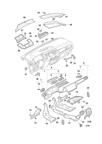 5TD819703-AIR VENT/AUDI Q7/2007-2015