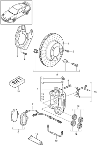 99761267700-PORSCHE CARERA BRAKSNSR/911-13