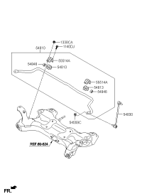 BAR ASSY-FR STABILIZER