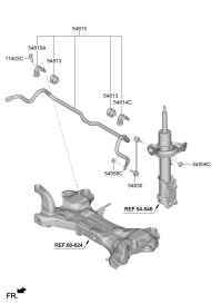 BAR ASSY-FR STABILIZER