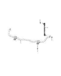 53404126-BAR, STABILIZER, FRONT