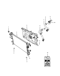51902253-ISOLATOR RADIATOR UPPER