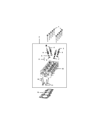 BOLT-CYLINDER HEAD