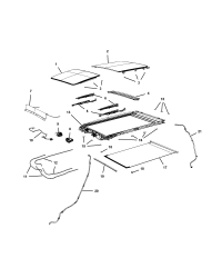 68236781AA-SUNROOF SUNROOF