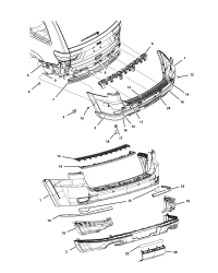 68269933AA-CLIP SPRING FASCIA ATTACHING
