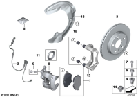 BRAKE PAD / F45-F46/F48/MINI