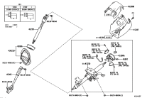 COVER SUB-ASSY, STEERING COLUMN HOLE, NO.1