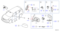 963024CL9C-MIRROR ASSY-OUT