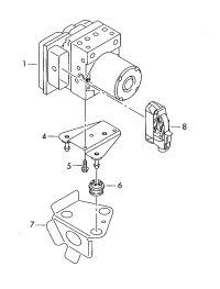 8K0614235B-BRACKET/PASSAT CC/TIGUAN/Q3