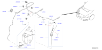 NOZZLE ASSY-WINDSHIELD WASHER,LH