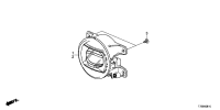 33900T70H01-LAMP ASSY-FRONT FOG,RH