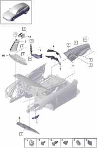 971863943A-Damper, wheelhouse