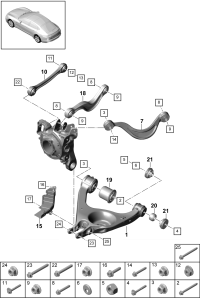 971505311E-CONTROL ARM R/LO-CARRERA