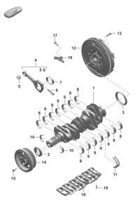 0PB105247-Shaft seal ring