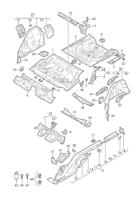 3Q0813116-Deck board: