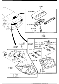 GR1A51150-LAMP(R),RR COMB