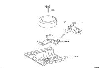 519310D230-CARRIER, SPARE WHEEL, NO.1