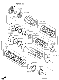 456893B610-ONE WAY CLUTCH