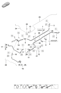 992121106-Coolant hose