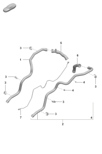 992121641-Coolant hose
