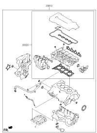 209102BU02-GASKET KIT-ENGINE OVERHAUL