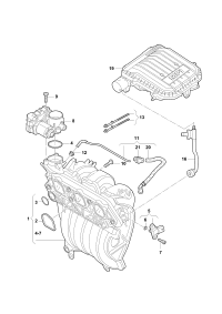 04E129712A-Hose, air intake