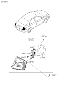 924552F000-PAD-RR COMB LAMP SEALING