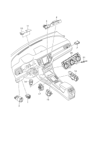 5GD941333A-Switch, for headlamp