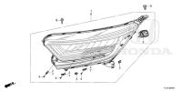 33100TLYH11-HEADLIGHT ASSY., R
